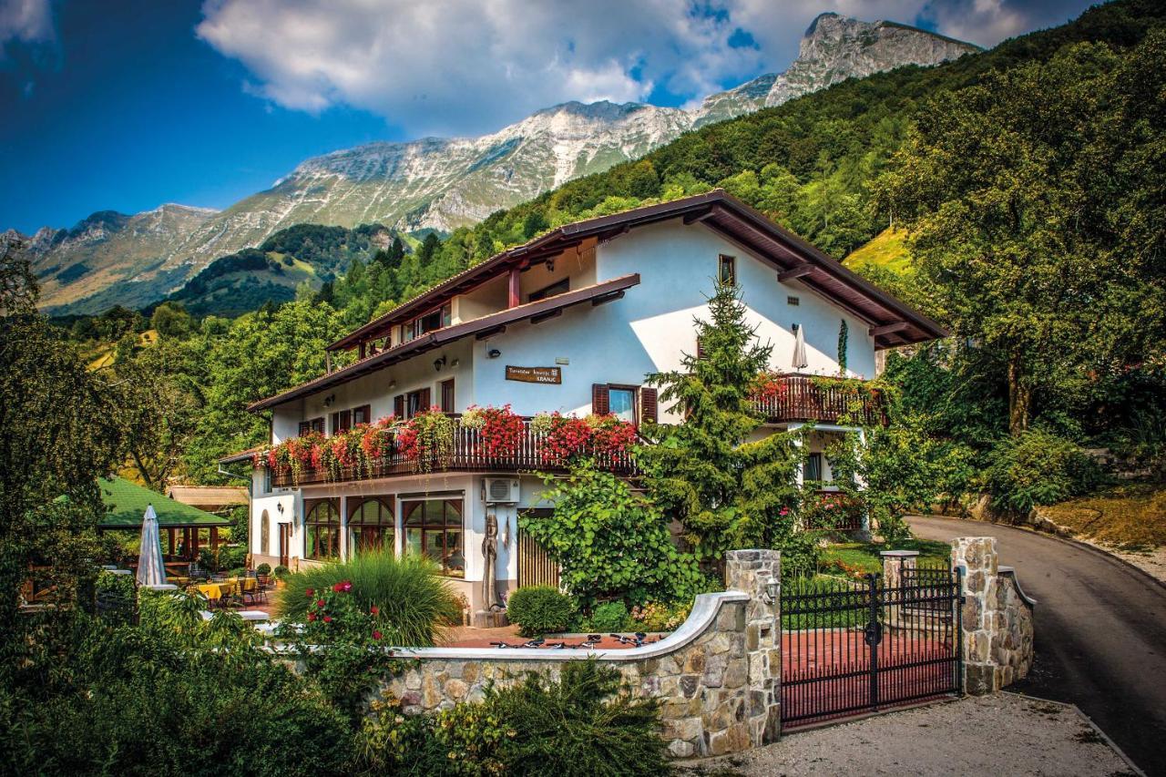 Вилла Tourist Farm Kranjc Кобарид Экстерьер фото