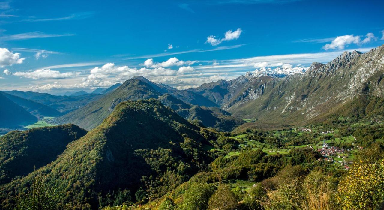 Вилла Tourist Farm Kranjc Кобарид Экстерьер фото