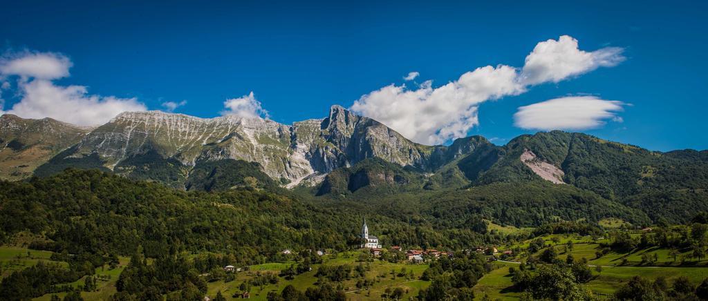 Вилла Tourist Farm Kranjc Кобарид Экстерьер фото