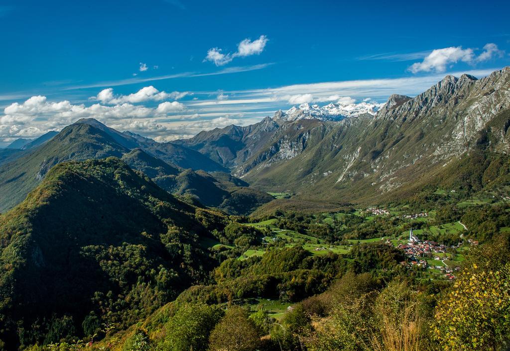 Вилла Tourist Farm Kranjc Кобарид Экстерьер фото
