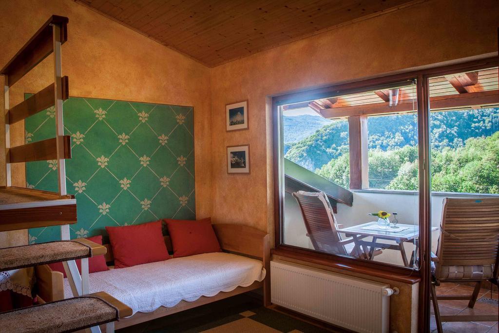 Вилла Tourist Farm Kranjc Кобарид Экстерьер фото