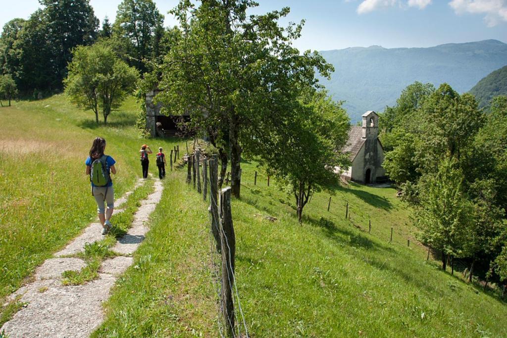 Вилла Tourist Farm Kranjc Кобарид Экстерьер фото