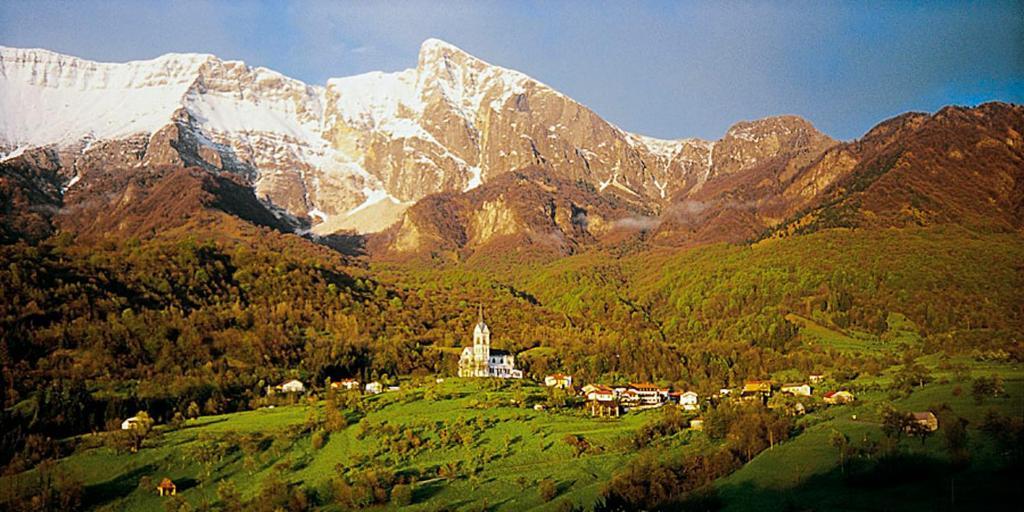 Вилла Tourist Farm Kranjc Кобарид Экстерьер фото